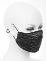 Black Gothic Punk Unisex Mask