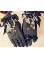 Black Bow Gothic Lolita Gloves