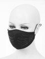 Black Gothic Punk Skull Unisex Mask