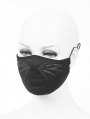 Black Gothic Punk Pattern Unisex Mask