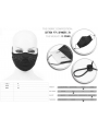 Black Gothic Punk Pattern Unisex Mask