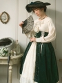 Mrs.Jennifer Green Classic Lolita Open Front Corset Skirt