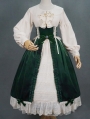 Mrs.Jennifer Green Classic Lolita Open Front Corset Skirt