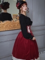 Mrs.Jennifer Black Elegant Classic Long Sleeve Lolita Blouse