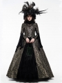 Gold Gogerous Court Gothic Victorian dress