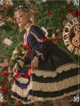 Miss Betty Navy Classic Long Sleeve Lolita OP Dress