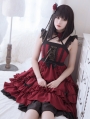 Neverland The Memories Of Samuel Red Gothic Lolita JSK Dress