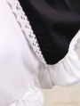 Black and White Long Sleeves Sweet Lolita Maid Dress