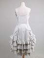 Ivory Victorian Style High-Low Classic Lolita Dress