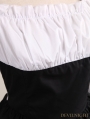 Black and White 3/4 Sleeves Classic Lolita Dress