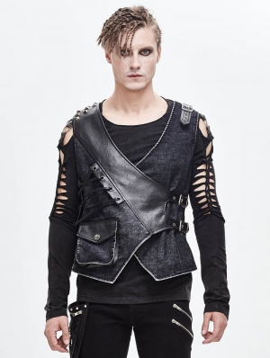 Vintage Gothic Vest for Men