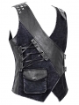 Vintage Gothic Vest for Men