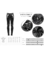 Black Gothic Punk Latex Long Pants for Men