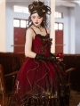 The Putrid Forest Red Gothic Lolita JSK Dress
