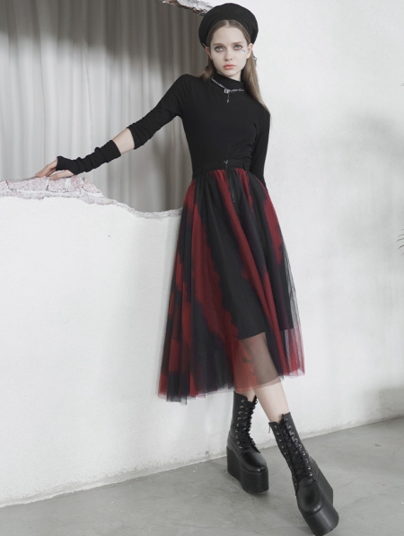 tulle skirt goth
