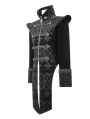 Black Retro Gothic Velvet Party Tail Coat for Men