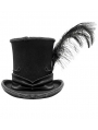 Black Retro Gothic Hat for Men
