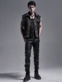 Do Old Gothic Punk Heavy Metal Vest Top for Men