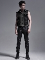 Do Old Gothic Punk Heavy Metal Vest Top for Men