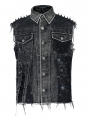 Do Old Gothic Punk Heavy Metal Vest Top for Men