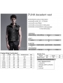 Do Old Gothic Punk Heavy Metal Vest Top for Men