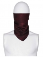 Dark Red Vintage Gothic Scarf for Men