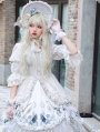 Rose Girl Off-the-Shoulder Tea Party Sweet Lolita OP Dress