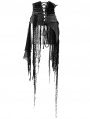 Black Gothic Punk Do Old Style Irregular Short Skirt