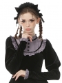 Black Sweet Gothic Cat Ears Headdress