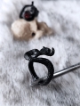 Vintage Gothic Boa Constrictor Ring