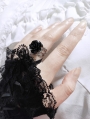 Vintage Gothic Rose Ring