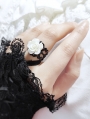 Vintage Gothic Rose Ring