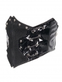 Black Gothic Punk Waistband for Women