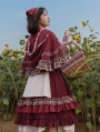 Little Red Riding Hood Pastoral Sweet Lolita OP Dress