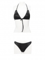 Black Gothic Two-Piece Bikini Set