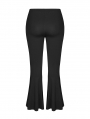 Dark Gothic Lace Plus Size Flared Pants for Women