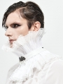 White Gothic Collar for Men