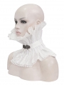 White Gothic Collar for Men