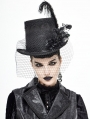 Black Vintage Gothic Party Unisex Hat