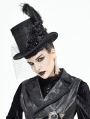 Black Vintage Gothic Party Unisex Hat