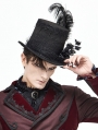 Black Vintage Gothic Party Unisex Hat