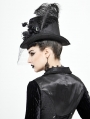 Black Vintage Gothic Party Unisex Hat