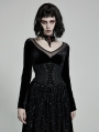 Black Gothic Gorgeous Court Jacquard Corset Waistband for Women