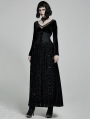 Black Gothic Gorgeous Court Jacquard Corset Waistband for Women
