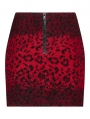 Black Gothic Punk Hot Girls Short Skirt