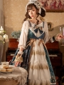 Night of the Magic Lamp Blue Sweet Lolita JSK Dress