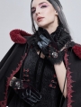 Retro Gothic Elegant Velvet Lace Gloves for Women
