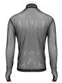 Black Gothic Punk Net Transparent Long Sleeve T-Shirt for Men