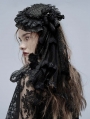 Black Gothic Lolita Bear Hat