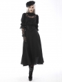 Black Gothic Noble Embroidered Underbust Corset Waistband for Women